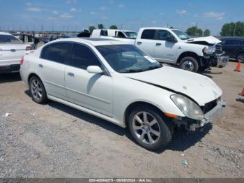  Salvage INFINITI G35x