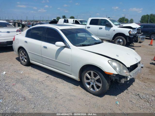  Salvage INFINITI G35x