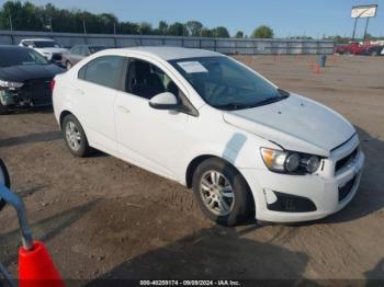  Salvage Chevrolet Sonic