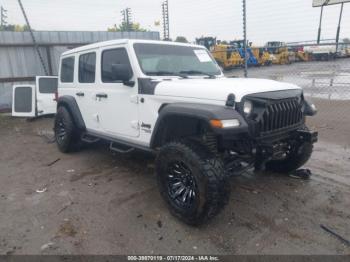  Salvage Jeep Wrangler