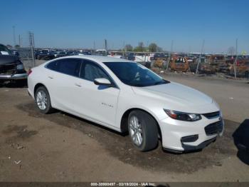  Salvage Chevrolet Malibu