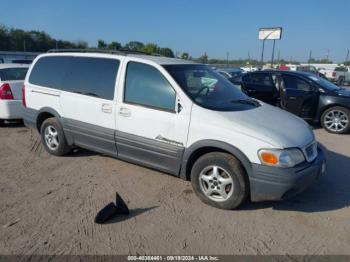  Salvage Pontiac Montana