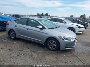  Salvage Hyundai ELANTRA