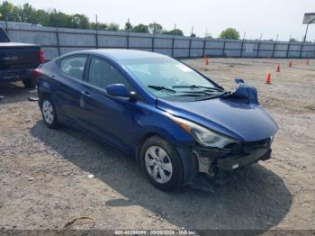  Salvage Hyundai ELANTRA