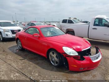  Salvage Lexus Sc