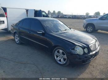  Salvage Mercedes-Benz E-Class