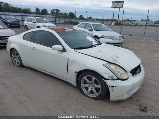  Salvage INFINITI G35