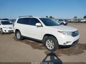  Salvage Toyota Highlander