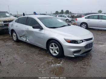  Salvage Chevrolet Malibu