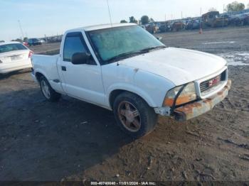  Salvage GMC Sonoma