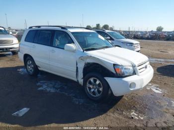  Salvage Toyota Highlander