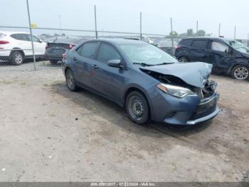  Salvage Toyota Corolla