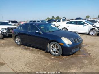  Salvage INFINITI G35