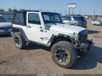  Salvage Jeep Wrangler