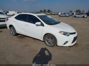  Salvage Toyota Corolla