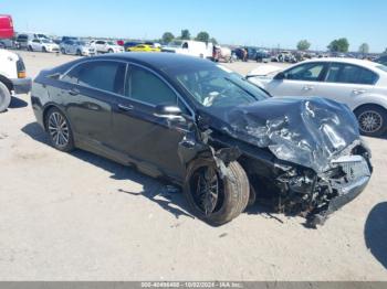  Salvage Lincoln MKZ