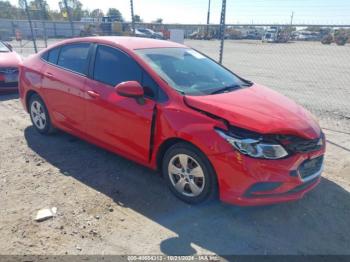  Salvage Chevrolet Cruze