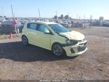  Salvage Chevrolet Sonic