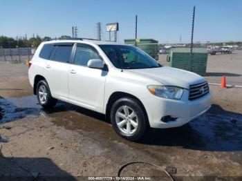  Salvage Toyota Highlander