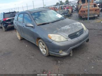  Salvage Toyota Matrix