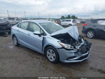  Salvage Chevrolet Cruze