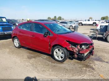  Salvage Chevrolet Cruze