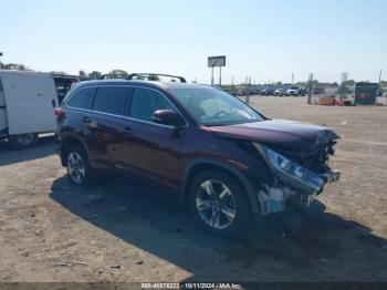  Salvage Toyota Highlander