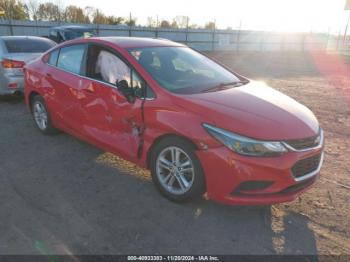  Salvage Chevrolet Cruze