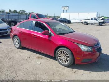  Salvage Chevrolet Cruze