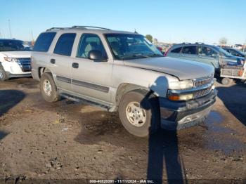  Salvage Chevrolet Tahoe