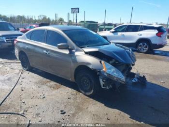  Salvage Nissan Sentra