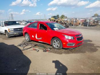  Salvage Chevrolet Cruze