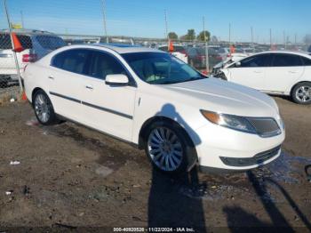  Salvage Lincoln MKS