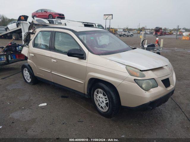  Salvage Pontiac Aztek