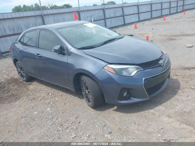  Salvage Toyota Corolla