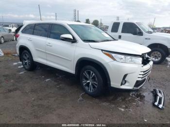  Salvage Toyota Highlander