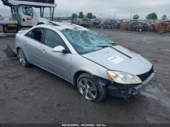  Salvage Pontiac G6