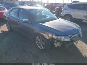  Salvage Lincoln MKZ