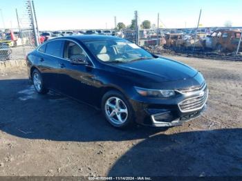  Salvage Chevrolet Malibu