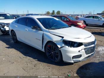  Salvage Chevrolet Malibu