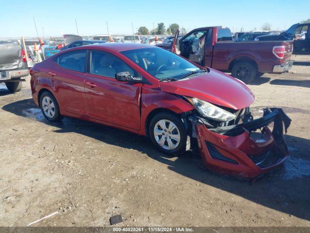  Salvage Hyundai ELANTRA