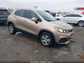  Salvage Chevrolet Trax