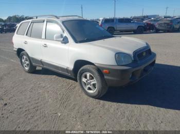  Salvage Hyundai SANTA FE