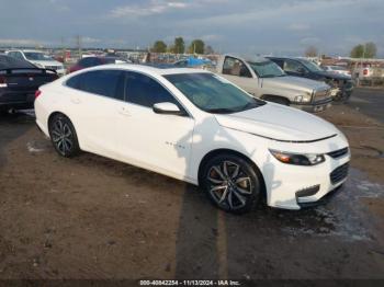  Salvage Chevrolet Malibu