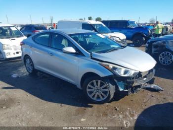  Salvage Hyundai ELANTRA