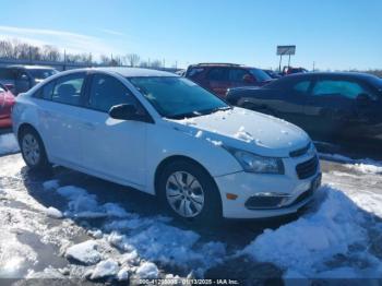  Salvage Chevrolet Cruze