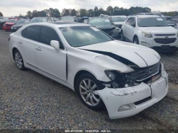  Salvage Lexus LS