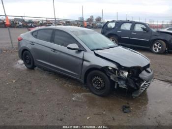  Salvage Hyundai ELANTRA