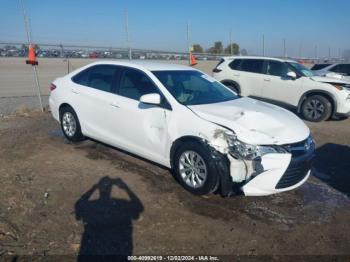  Salvage Toyota Camry