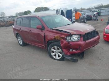  Salvage Toyota Highlander